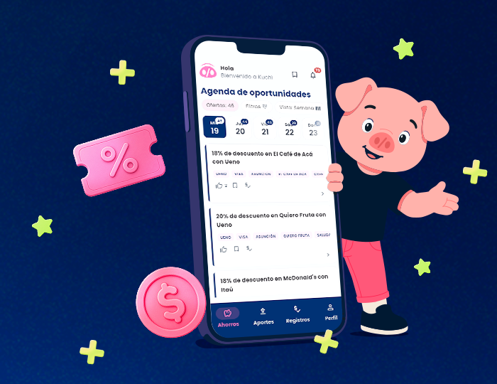 Agenda de oportunidades de Kuchí junto a la mascota